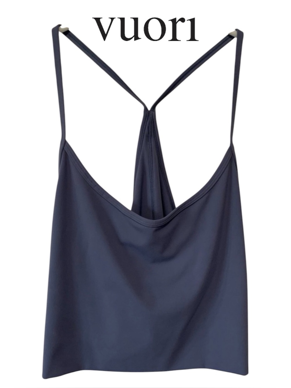 Vuori Blue Strappy Tank Top